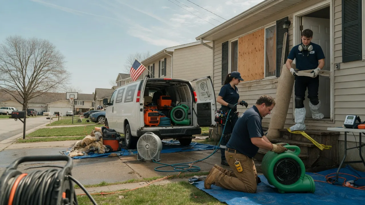 Water Damage Restoration in Meyersville, TX near me